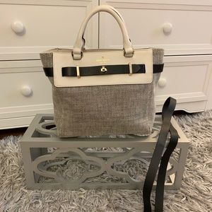 ❌SOLD❌Kate Spade Black & White Handbag EUC
